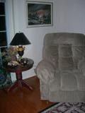 Lazy Boy Recliner in Ultrasuede