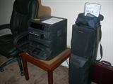 Office Chair, Stereo, Video Recorder, Briefcase