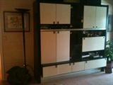 Ivory & Black Three Piece Entertainment Unit