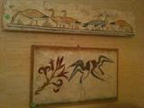 Greek Murals on Stucco, Museum Reproductions