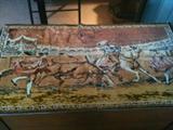 Bull Fight, Spain Silk Travel Rug
