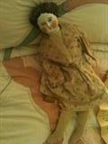 China Head Doll, signed on verso 1875