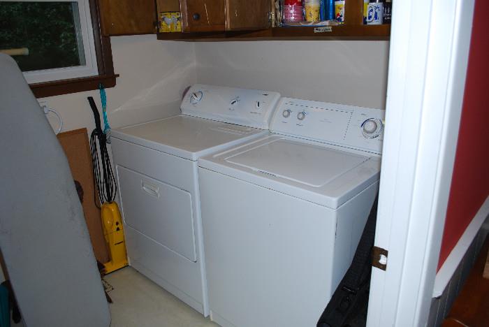 Whirlpool Commercial Quality Super Capacity Washer & Kenmore 600 Series Electric Dryer