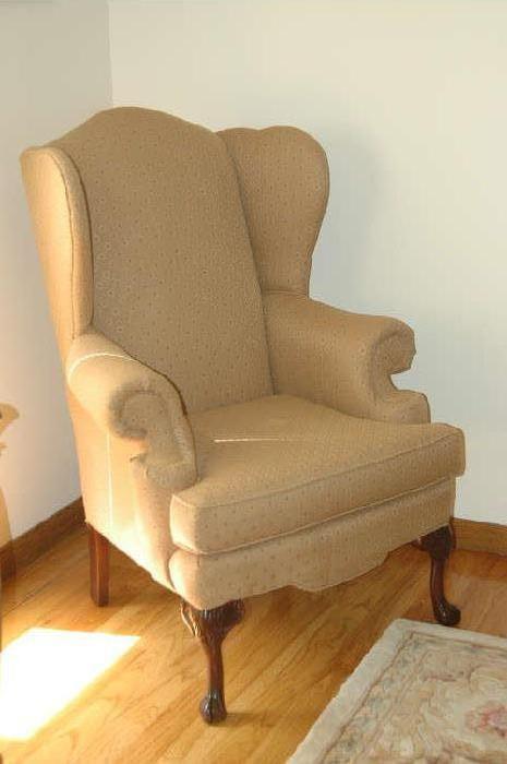Pembrook wing chair one of two