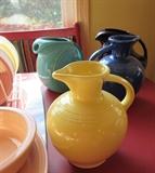 YELLOW BUBBLE PITCHER