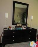DRESSER AND MIRROR