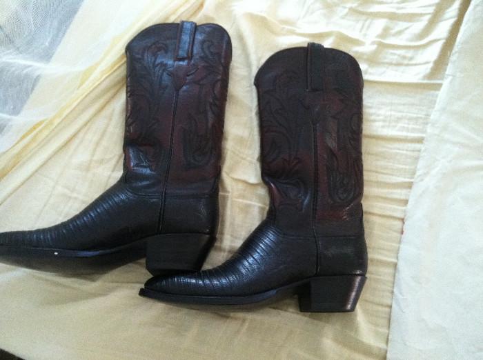 Lucchese Boots, Size 7 1/2, barely worn