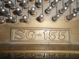 Living Room:  The SAMICK baby grand piano is a model SG-155.