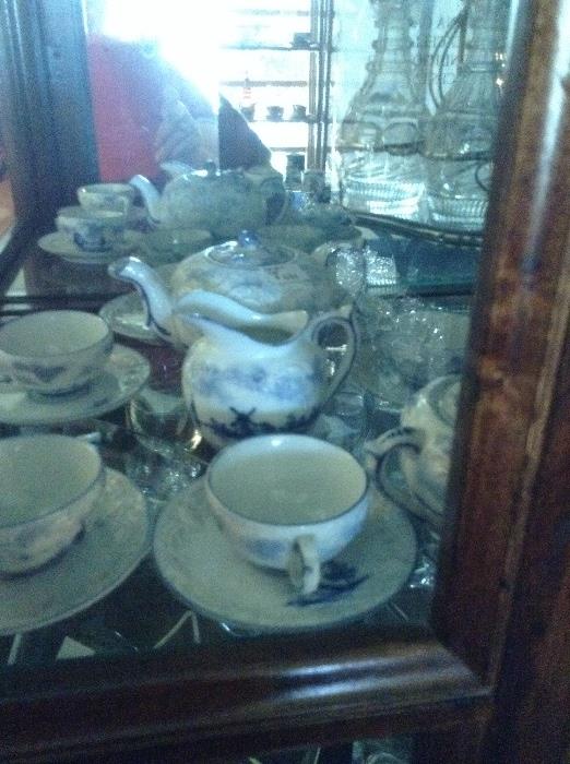 19th century complete delft child's tea set