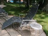 3 Moller lounge chairs