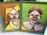 Mid-century clowns