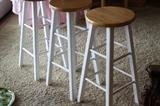 WHITE STOOLS $10 PER