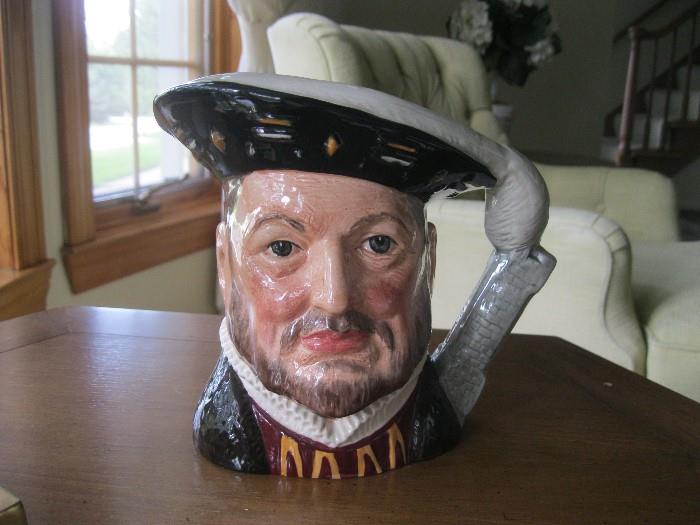 Henry VIII Royal Doulton large mug   $20