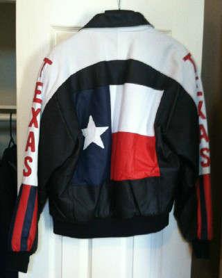 New Texas Leather jacket, back side