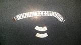 Vintage Costume Bracelet and 2 Shoe Buckles