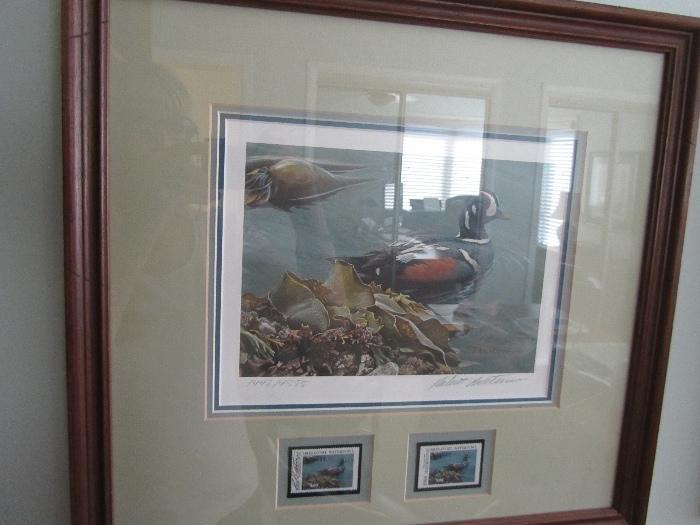 Maynard Reece Duck Lithograph Signed/Numbered 