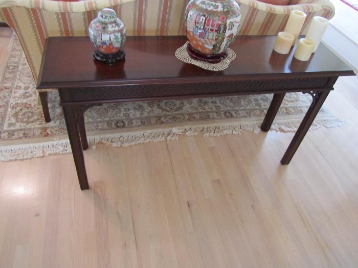 Gorgeous Sofa, Hall table, Mahogany  - Perfect Condition