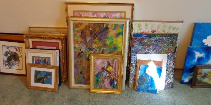 Great selection of original abstract art!