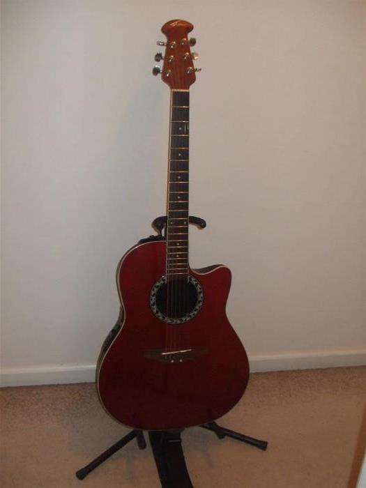 ovation applause acoustic guitar