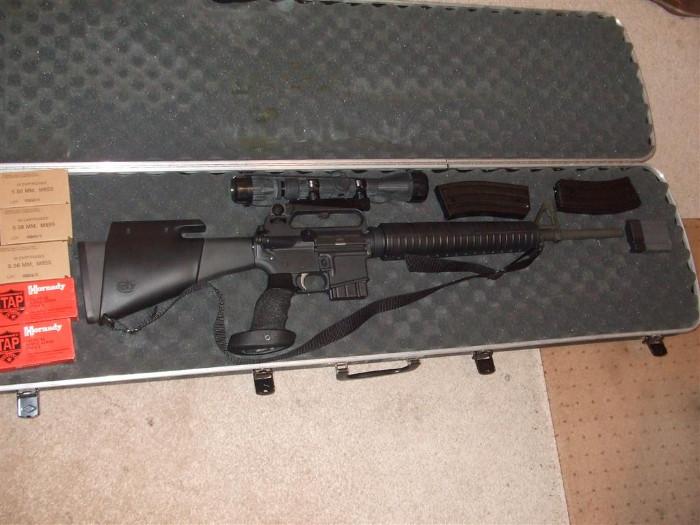 Colt AR-15 HBAR Match Target .223 w/ scope