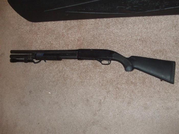 Winchester 1300 defender with light