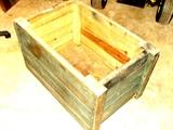 Green Rolling Cart