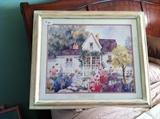 Cottage lithograph
