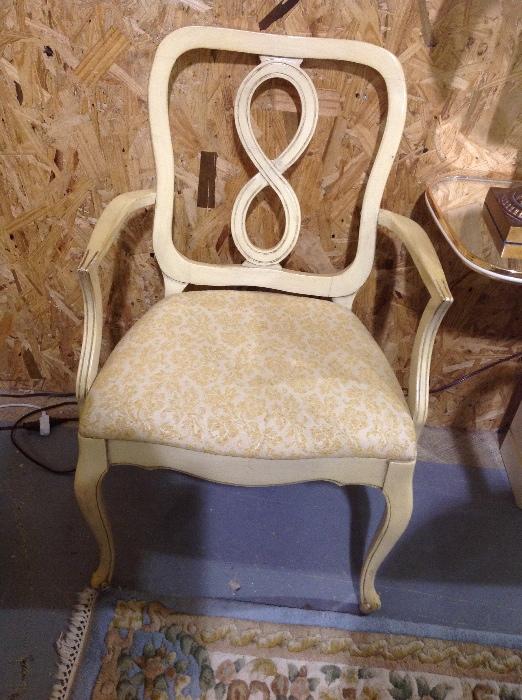 French Provincial Dining Captains Chair - 1 of 2