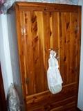 Standing cedar chest $350.00