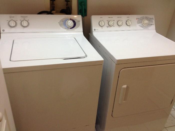 General Electric Profile Series washer & dryer