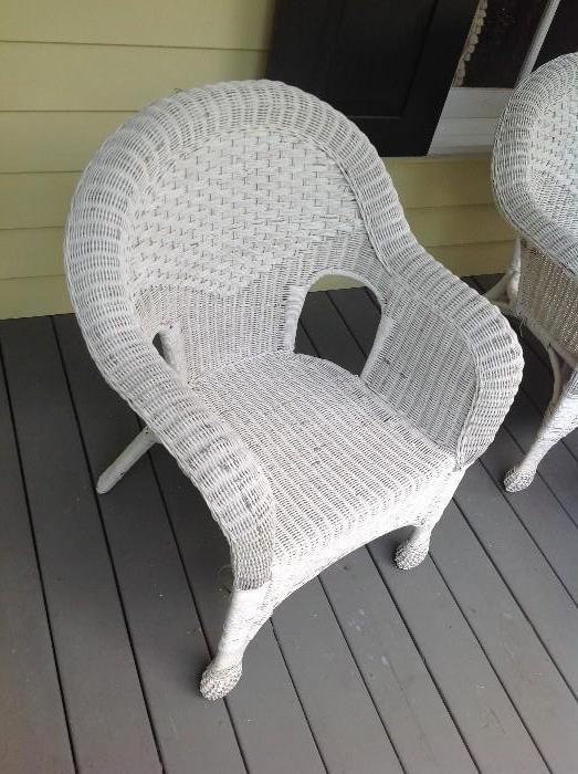 Wicker Chair $ 50.00