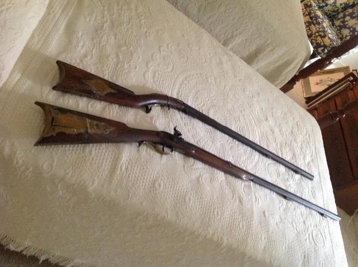 Vintage Black Powder Rifles - Priced at sale ONLY !!
