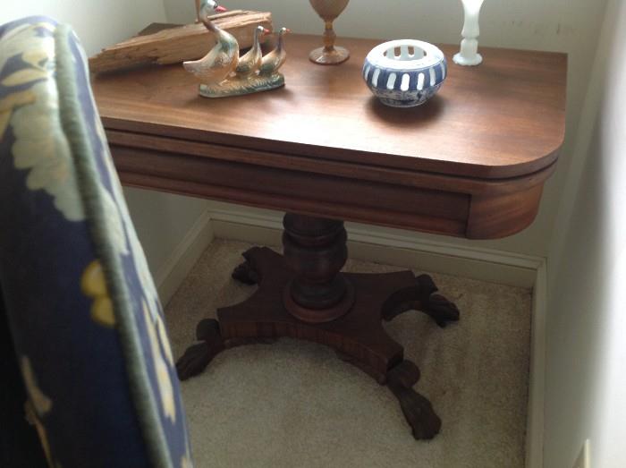 Accent Table / Slide open top $ 200.00