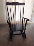 Nice wood rocking chair