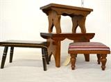 Assorted Foot Stools