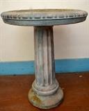Cement Bird Bath