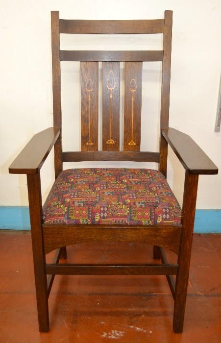 Reproduction Stickley Chair 