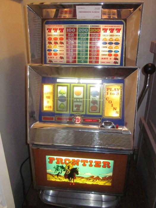 Frontier Bali slot machine. Quarter slot
