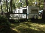One of the travel trailers available, ready for vacation!!!