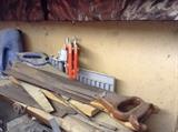 More saws and other tools