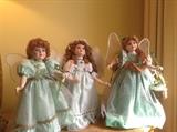 Irish angel porcelain dolls