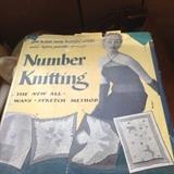 One of many vintage knitting and craft know-how books