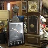 vintage electric clocks and radios