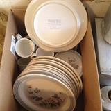 Turnberry stoneware from Japan, one of 4 sets of dishes and china