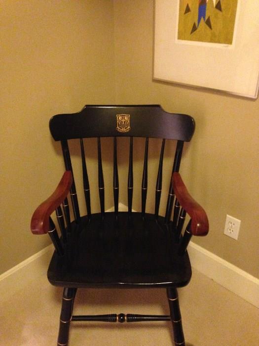 Duke University armchair