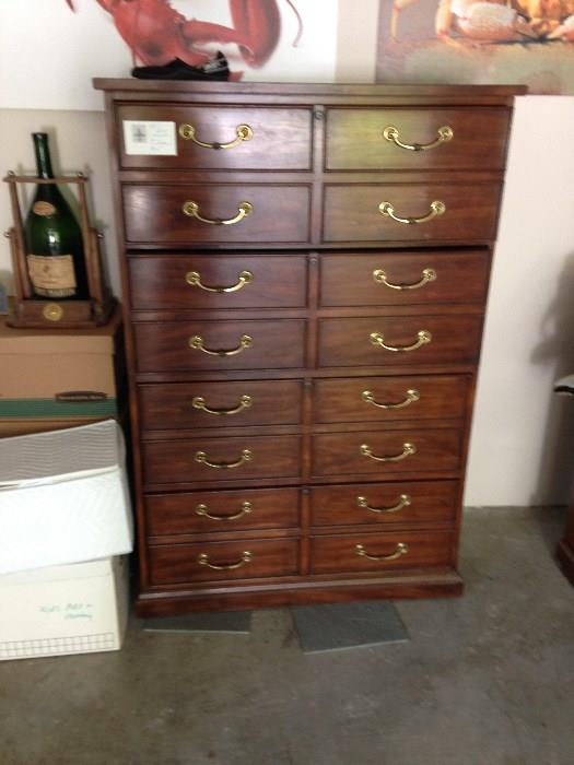 File cabinet disguised as a dresser!