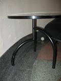 Brueton "Spider" Table with blue glass top