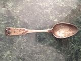 Antique silver spoon (1700's?) w/ Maker's Mark