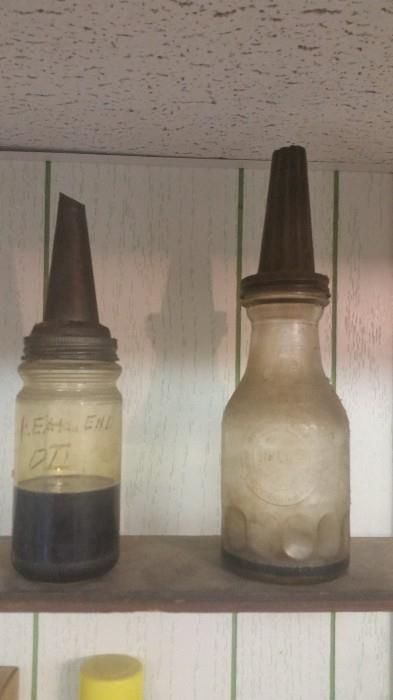 Old Oil / Gas Bottles