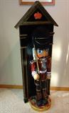 One of a pair - 4 ft. tall Nutcracker palace guards !